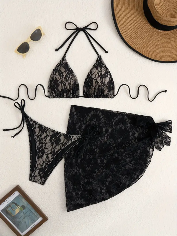 Set Bikini 3 Pjesesh per Femra – Me Lidhese Dantelle